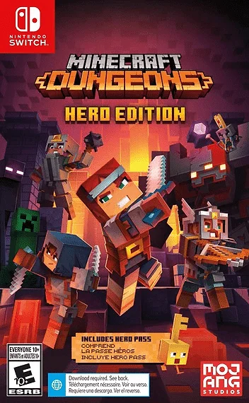 Minecraft Dungeons box art