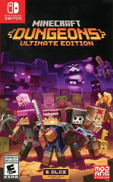 Minecraft Dungeons Box Art