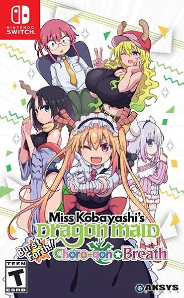Miss Kobayashi's Dragon Maid: Burst Forth!! Choro-gon☆Breath Box Art