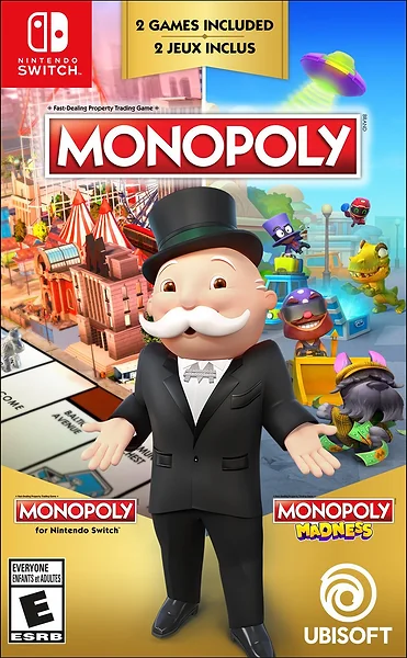 Monopoly & Monopoly Madness box art