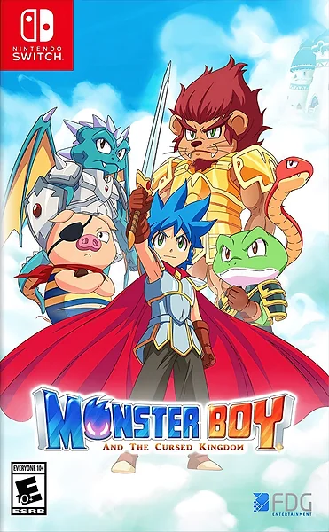 Monster Boy and the Cursed Kingdom box art