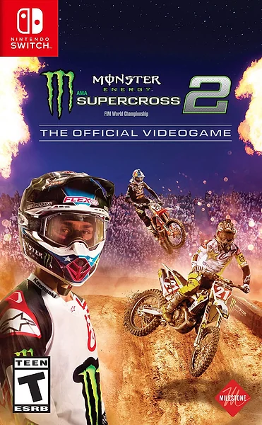 Monster Energy Supercross 2 box art