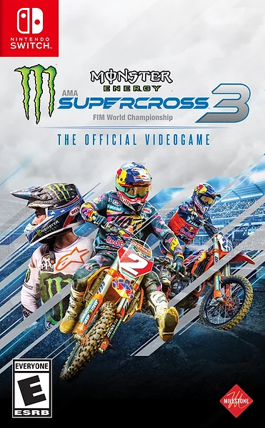 Monster Energy Supercross 3 Box Art