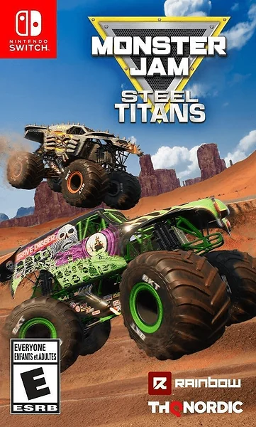 Monster Jam: Steel Titans box art