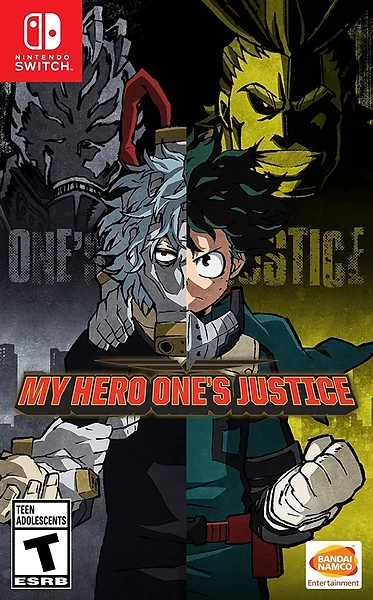 My Hero One's Justice box art