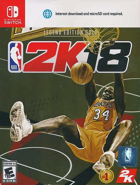 NBA 2K18 box art