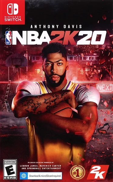 NBA 2K20 box art