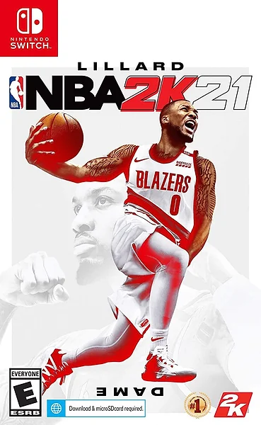 NBA 2K21 box art