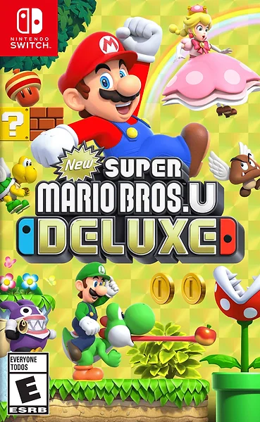 New Super Mario Bros. U Deluxe box art