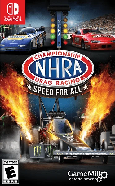 NHRA Championship Drag Racing: Speed For All Box Art