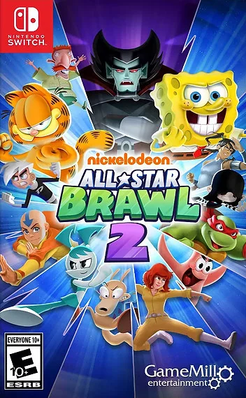 Nickelodeon All-Star Brawl 2 Box Art