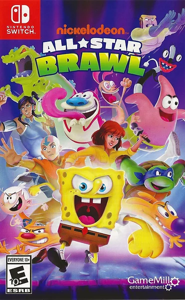 Nickelodeon All-Star Brawl box art