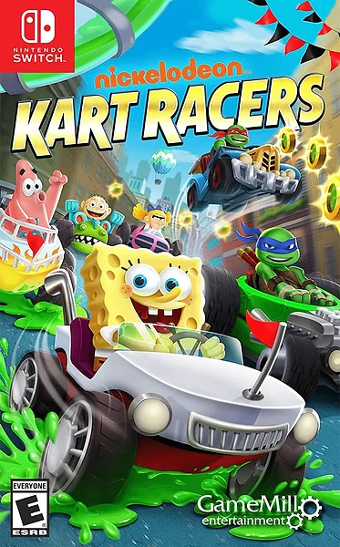 Nickelodeon Kart Racers box art