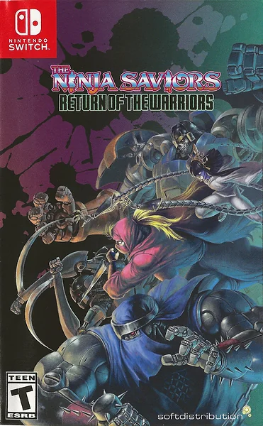 Ninja Saviors: Return of the Warriors Box Art