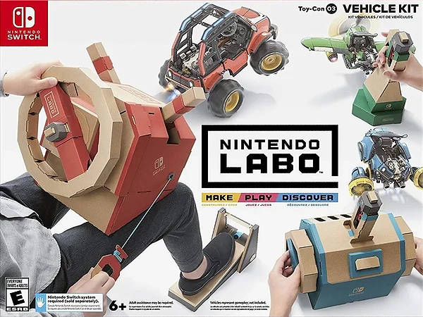 Nintendo Labo Toy-Con 03: Vehicle Kit box art