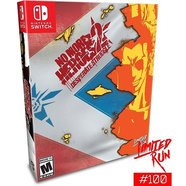 No More Heroes 2: Desperate Struggle Box Art
