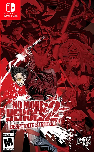 No More Heroes 2: Desperate Struggle box art