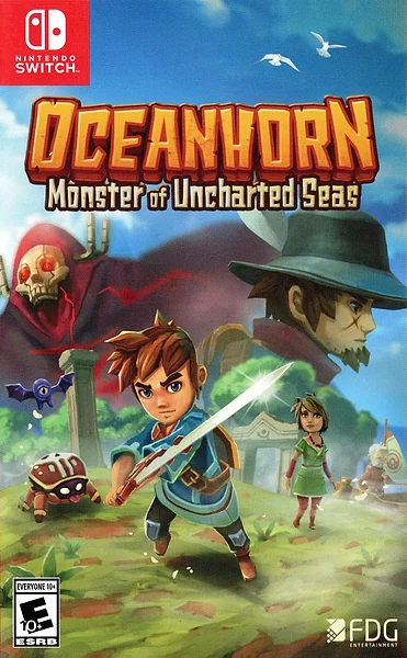 Oceanhorn: Monster of Uncharted Seas box art
