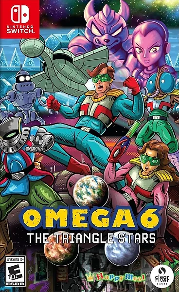 Omega 6: The Triangle Stars Box Art