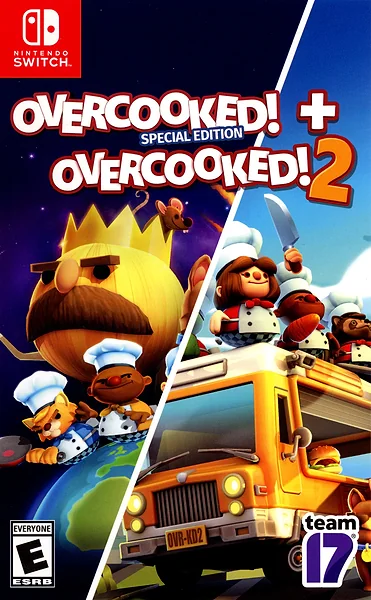 Overcooked! + Overcooked! 2 box art