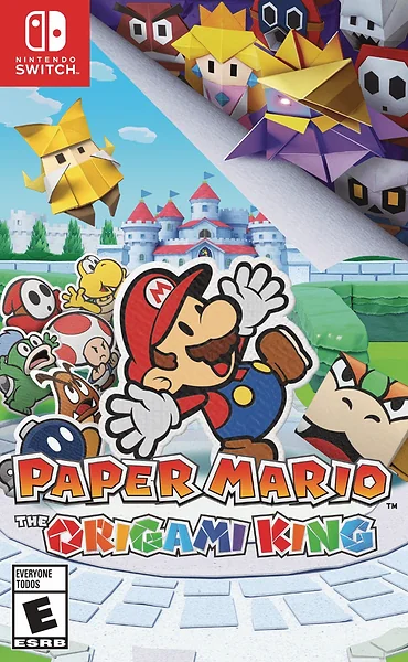 Paper Mario: The Origami King box art