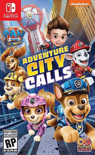 PAW Patrol: The Movie - Adventure City Calls box art