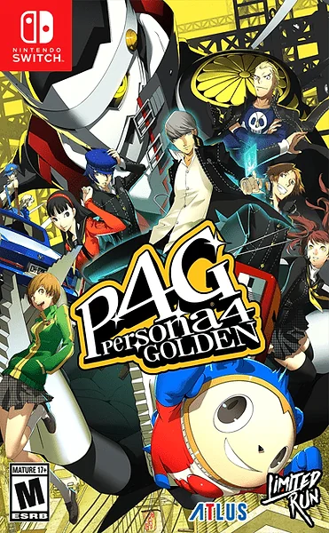 Persona 4 Golden Box Art