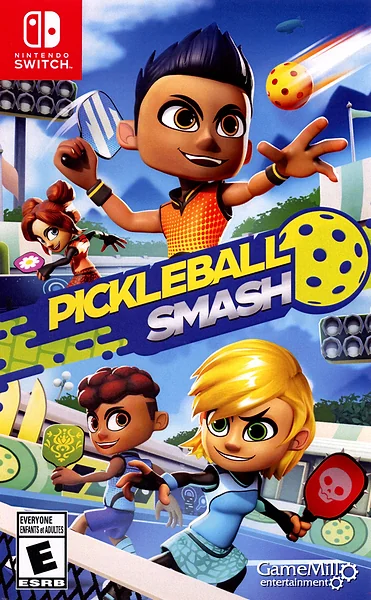 Pickleball Smash Box Art