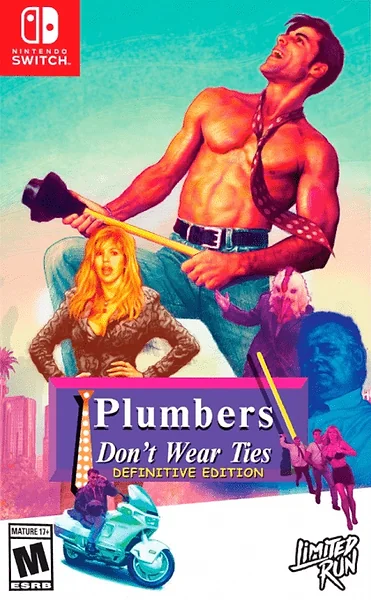 Plumbers Don't Wear Ties box art