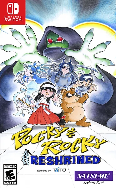 Pocky & Rocky Reshrined Box Art
