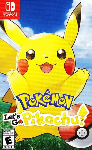 Pokémon: Let's Go, Pikachu! Box Art