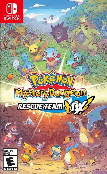 Pokémon Mystery Dungeon: Rescue Team DX Box Art