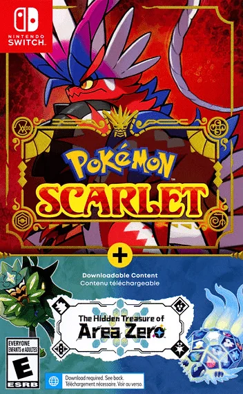 Pokémon Scarlet Box Art