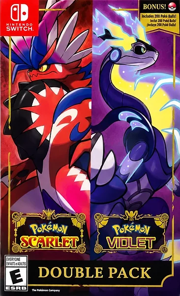 Pokémon Scarlet + Pokémon Violet Box Art