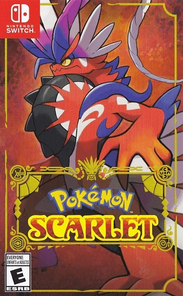 Pokémon Scarlet box art
