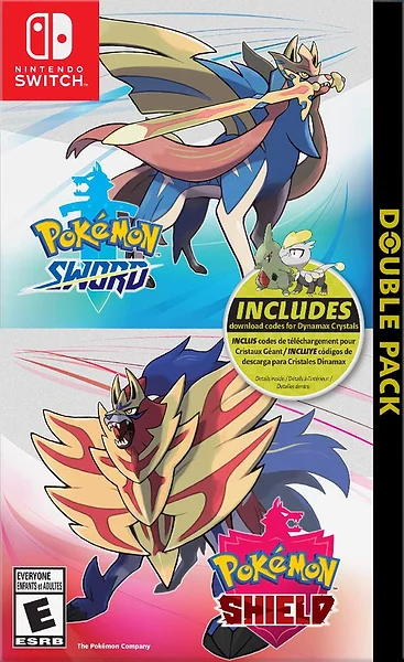 Pokémon Sword + Pokémon Shield Box Art