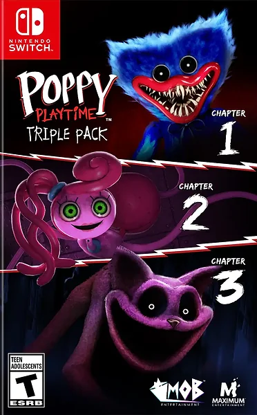 Poppy Playtime Triple Pack Box Art