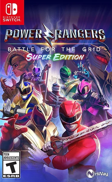 Power Rangers: Battle for the Grid box art