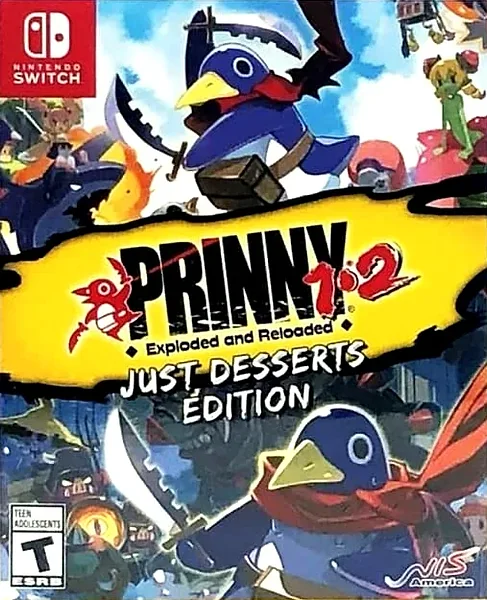 Prinny 1•2: Exploded and Reloaded Box Art