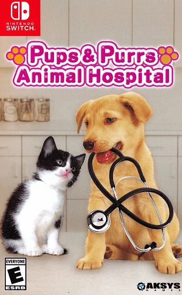 Pups & Purrs: Animal Hospital Box Art