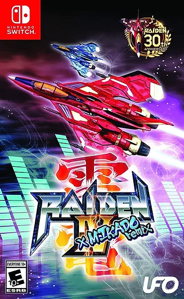 Raiden IV x MIKADO remix box art