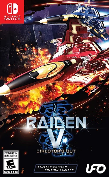 Raiden V: Director's Cut Box Art
