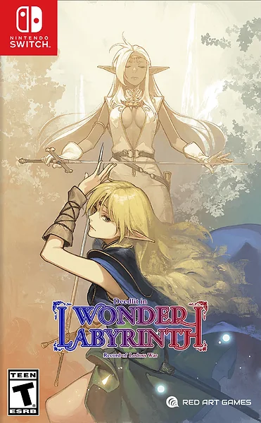 Record of Lodoss War: Deedlit in Wonder Labyrinth Box Art
