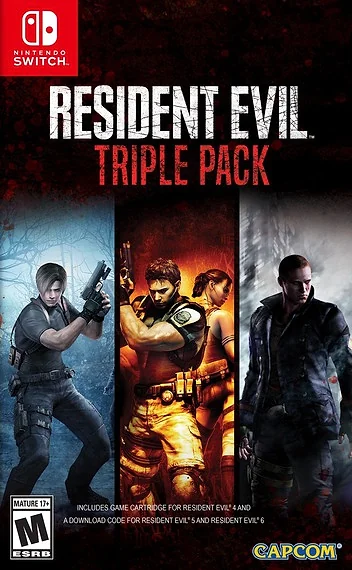 Resident Evil Triple Pack Box Art