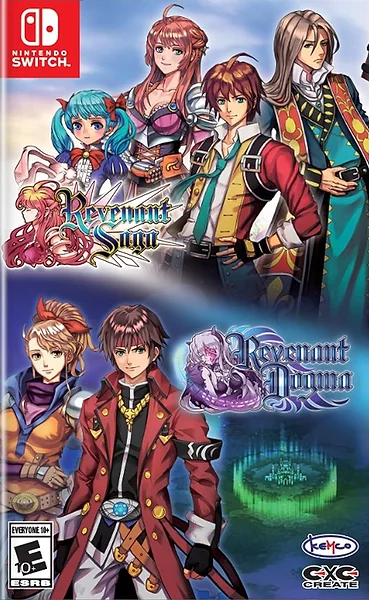 Revenant Saga & Revenant Dogma Box Art