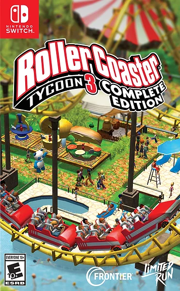 RollerCoaster Tycoon 3 Box Art