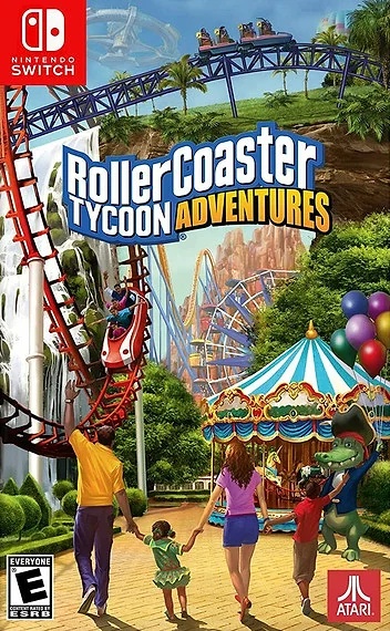 RollerCoaster Tycoon Adventures Box Art