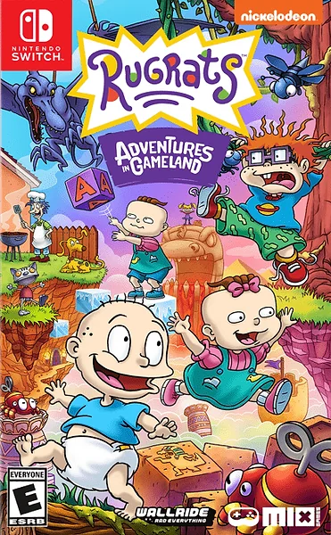 Rugrats: Adventures in Gameland Box Art