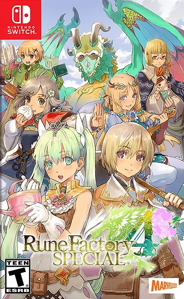 Rune Factory 4 Special Box Art