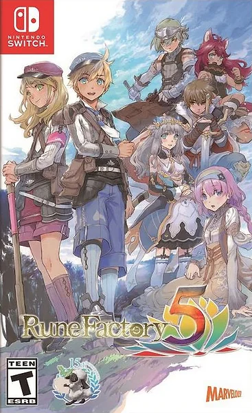 Rune Factory 5 box art